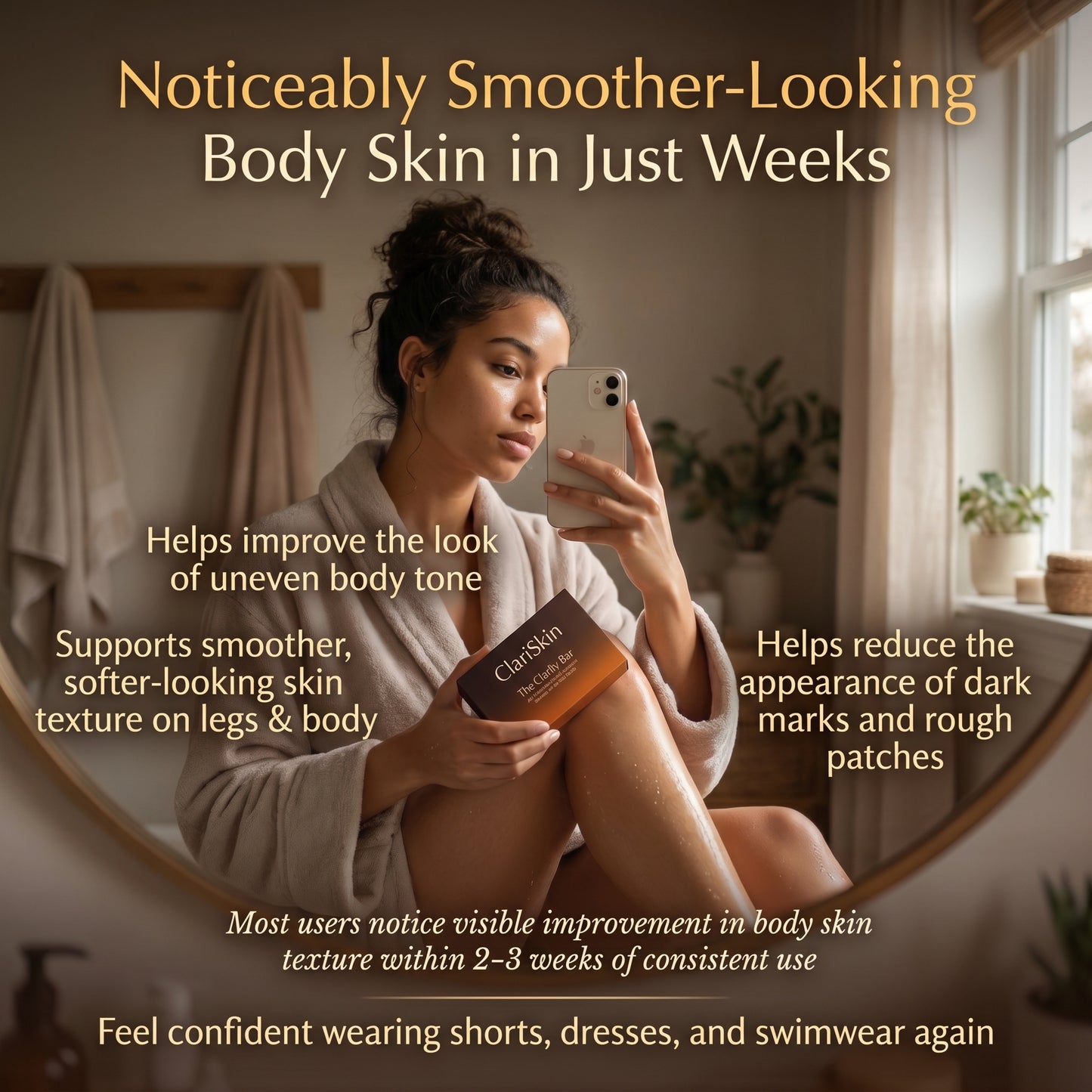 The Clarity Bar™ — Multi-Action Body Treatment for Tone, Texture & Clarity